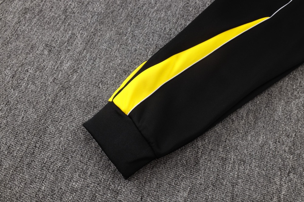 2026 Brazil Black Jacket Training Suit Set