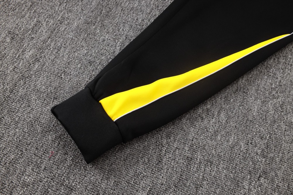 2026 Brazil Black Jacket Training Suit Set