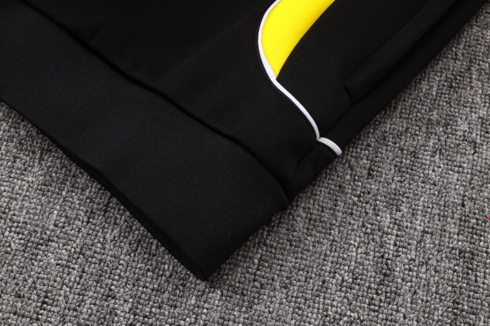 2026 Brazil Black Jacket Training Suit Set