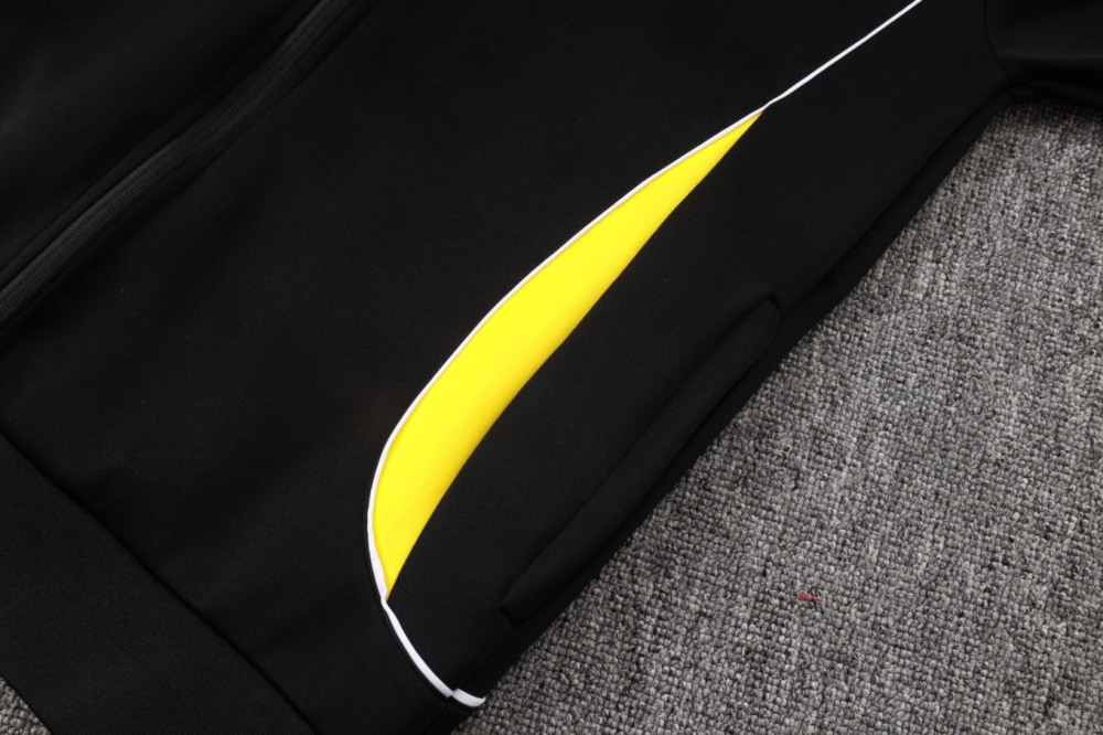 2026 Brazil Black Jacket Training Suit Set