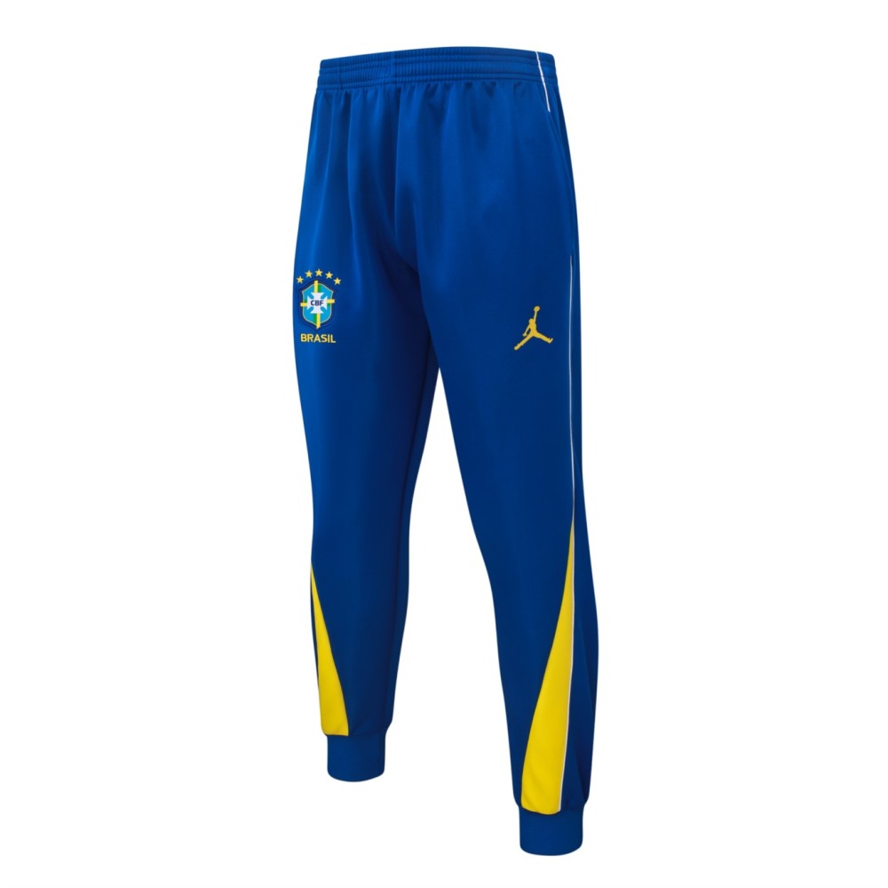 2026 Brazil Colorful Blue Jacket Training Suit Set