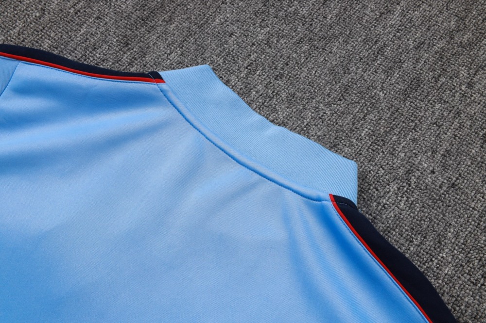 2026 England Light blue Jacket Training Suit Set