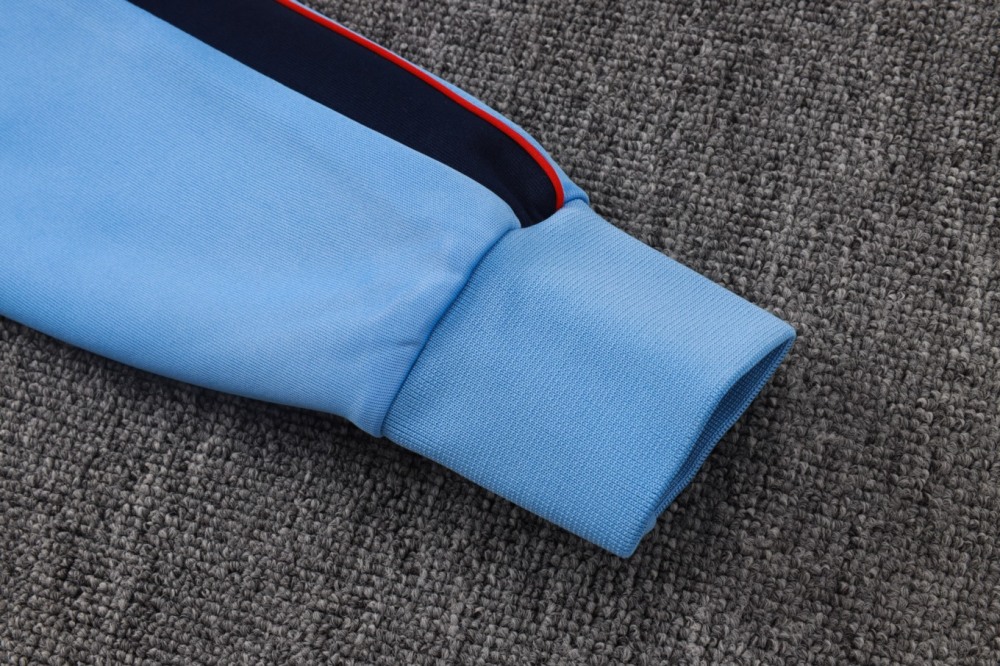 2026 England Light blue Jacket Training Suit Set