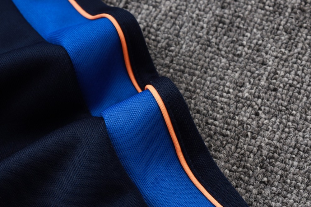 2026 France Royal blue Jacket Training Suit Set