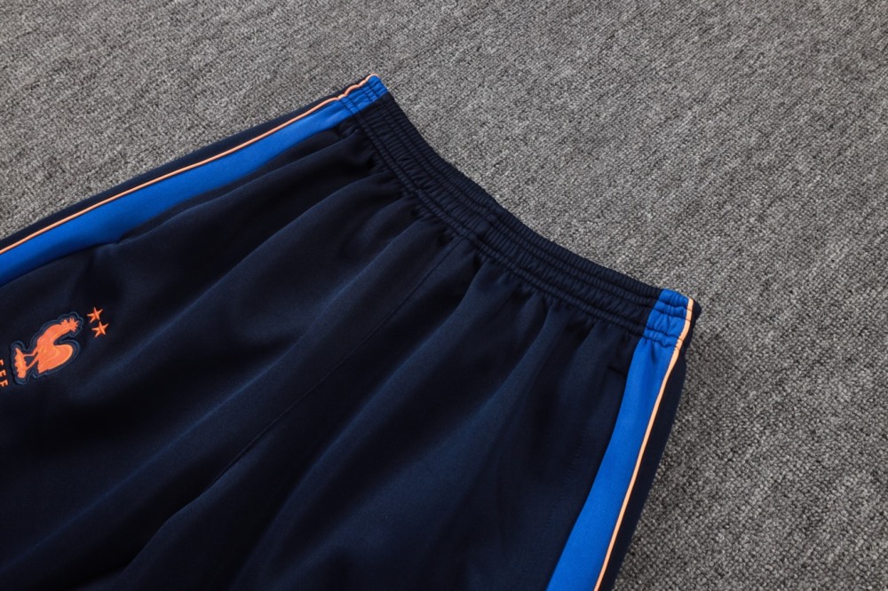 2026 France Royal blue Jacket Training Suit Set