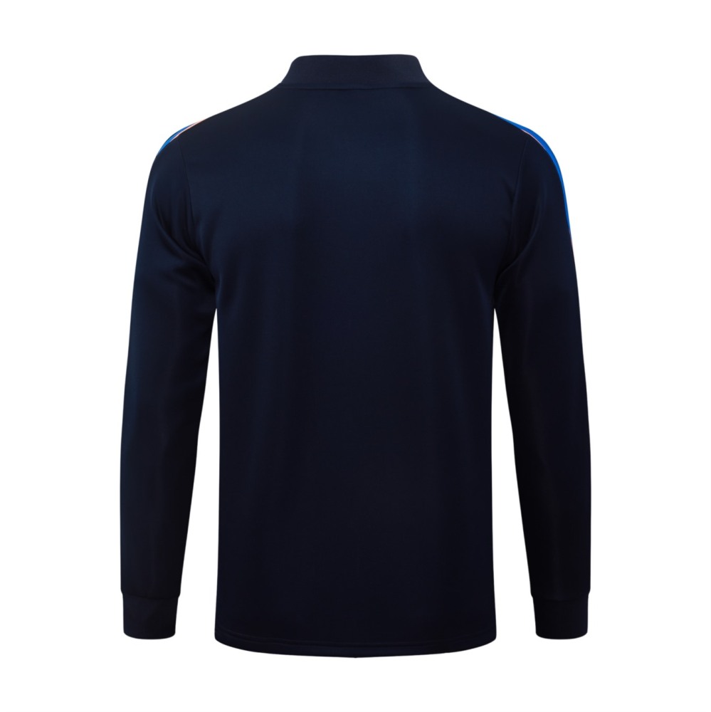 2026 France Royal blue Jacket Training Suit Set