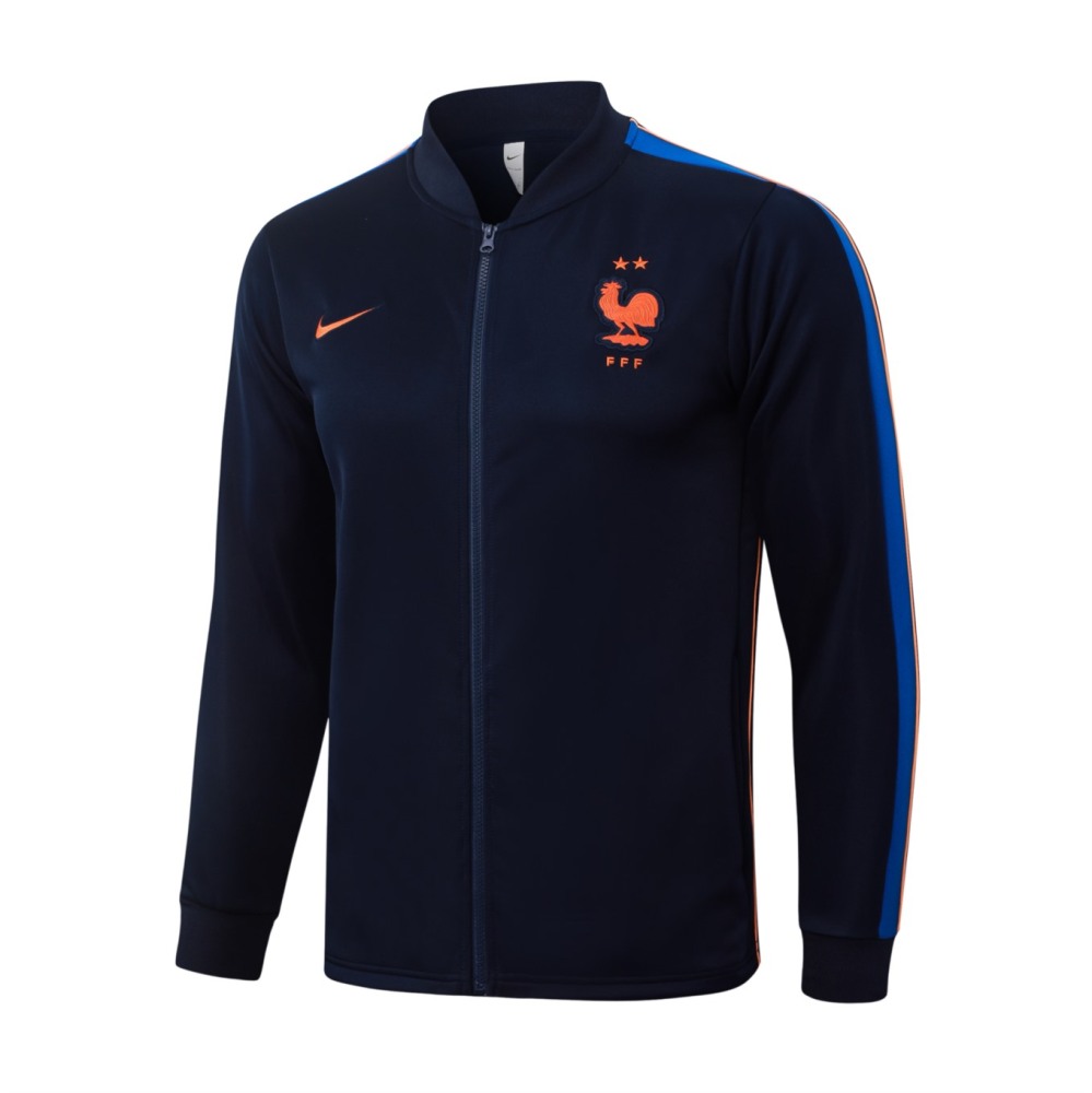 2026 France Royal blue Jacket Training Suit Set