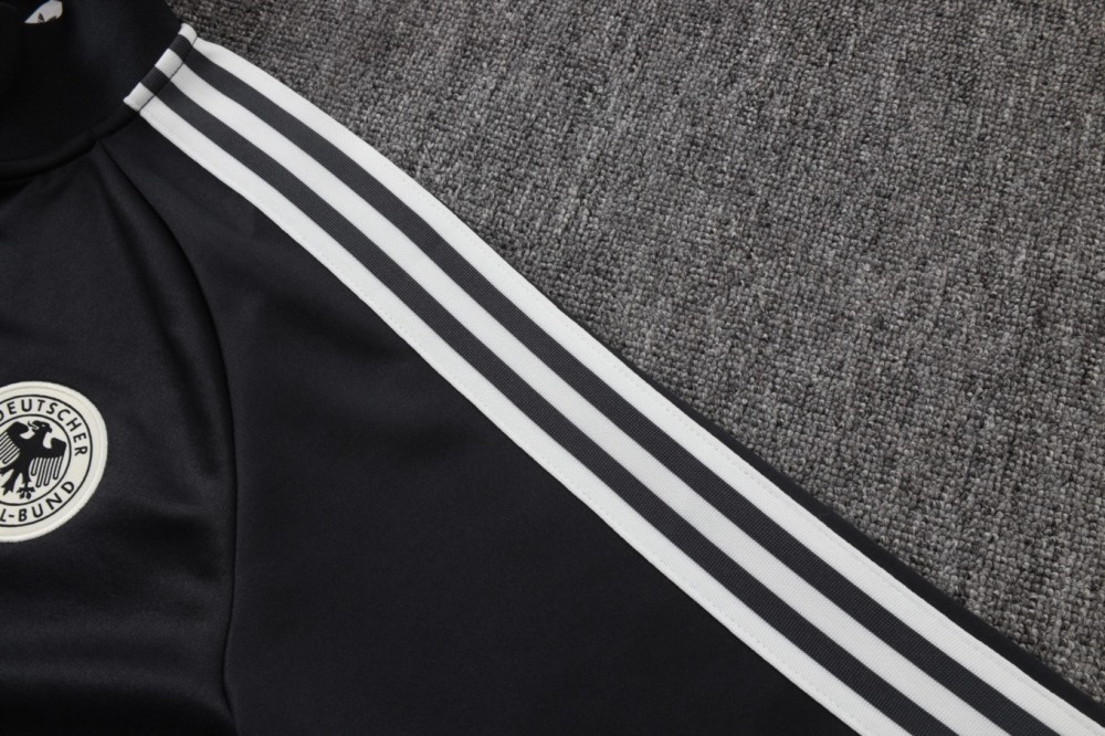 2026 Germany Dark gray Jacket Training Suit Set