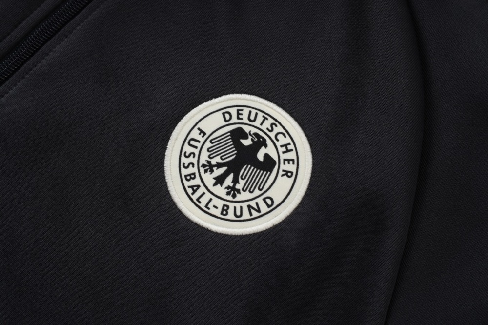 2026 Germany Dark gray Jacket Training Suit Set