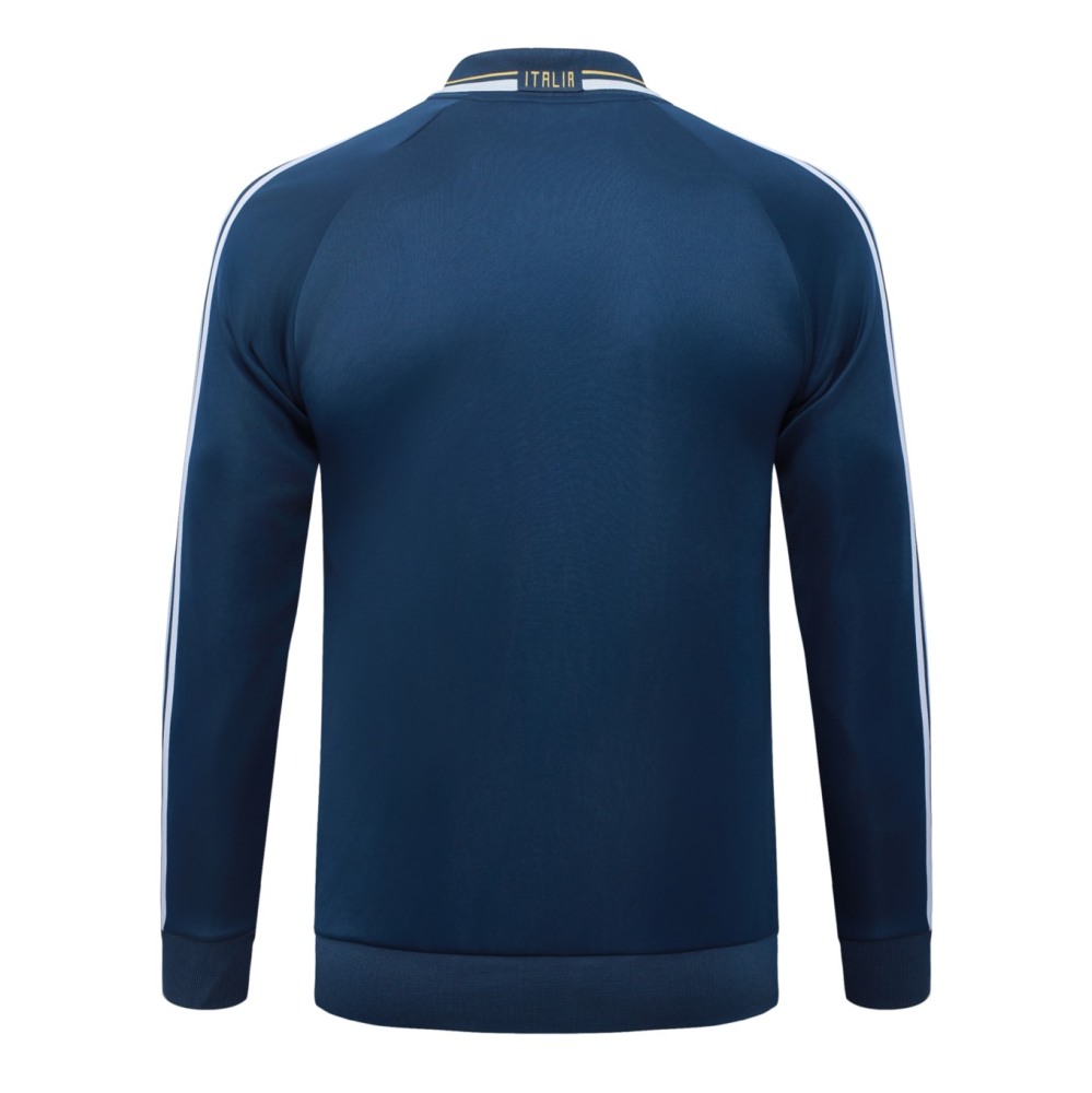 2026 Italy Dark blue Jacket Training Suit Set