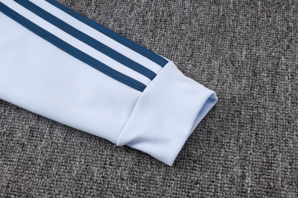 2026 Italy Light blue Jacket Training Suit Set