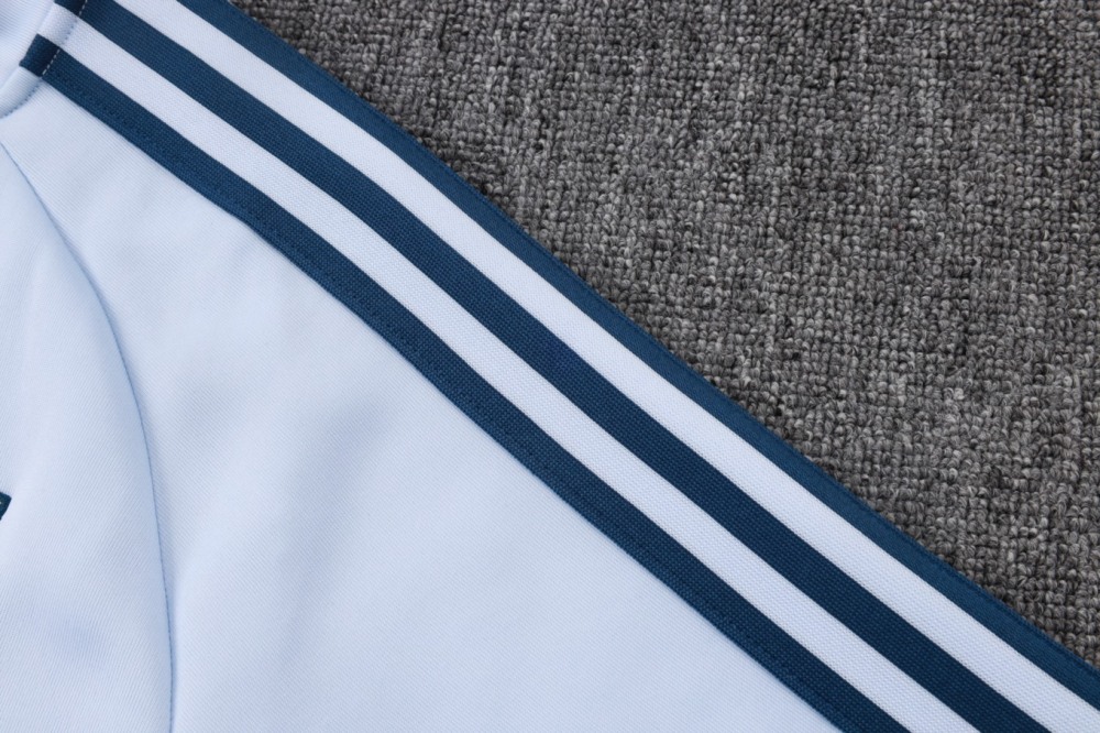 2026 Italy Light blue Jacket Training Suit Set