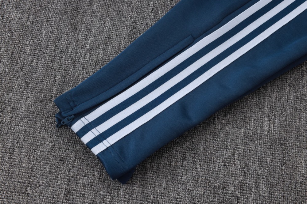 2026 Italy Light blue Jacket Training Suit Set