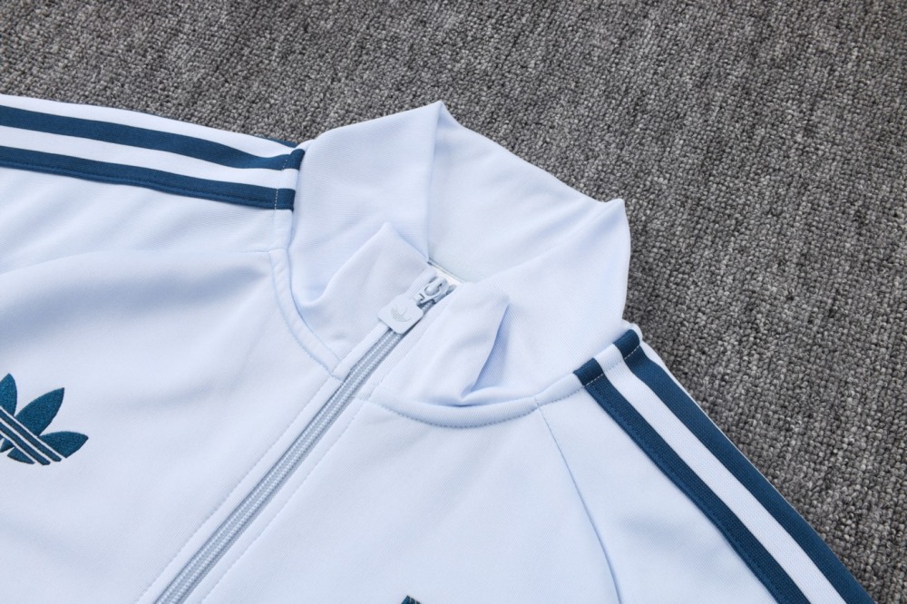 2026 Italy Light blue Jacket Training Suit Set