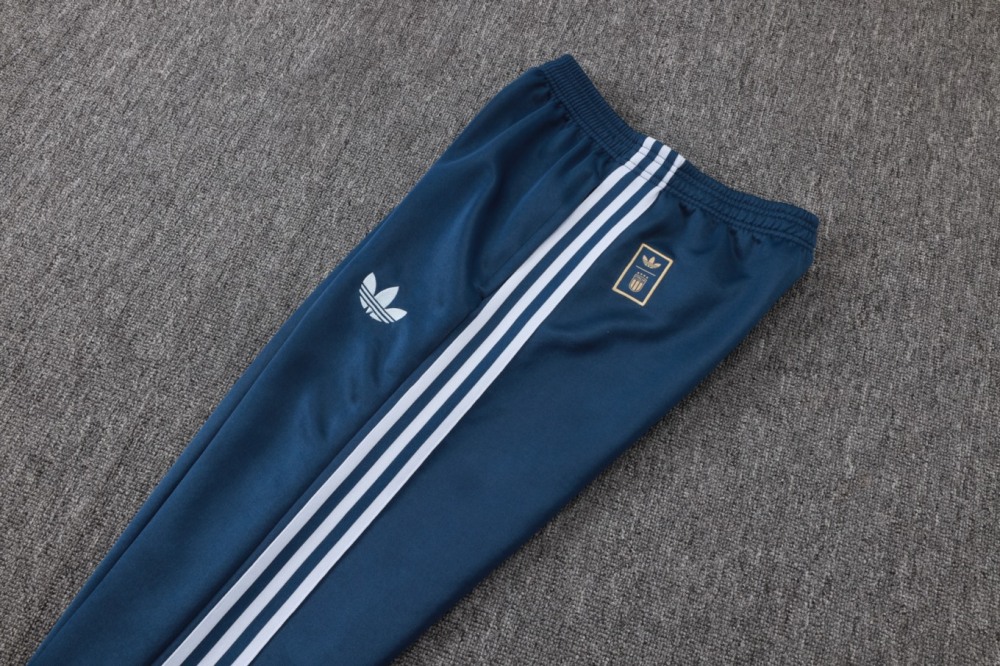 2026 Italy Light blue Jacket Training Suit Set