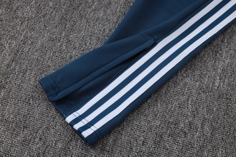 2026 Italy Light blue Jacket Training Suit Set