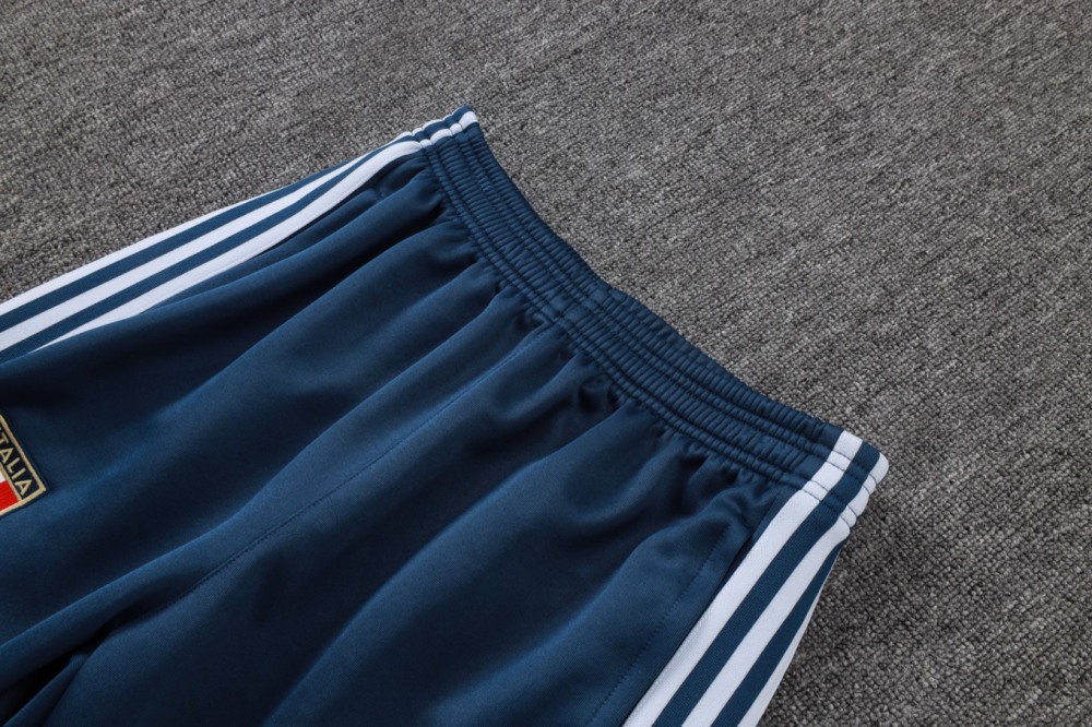 2026 Italy Light blue Jacket Training Suit Set