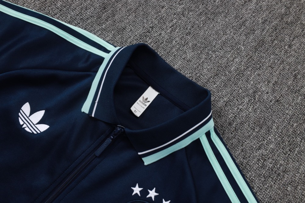 2026 Italy Royal blue Jacket Training Suit Set