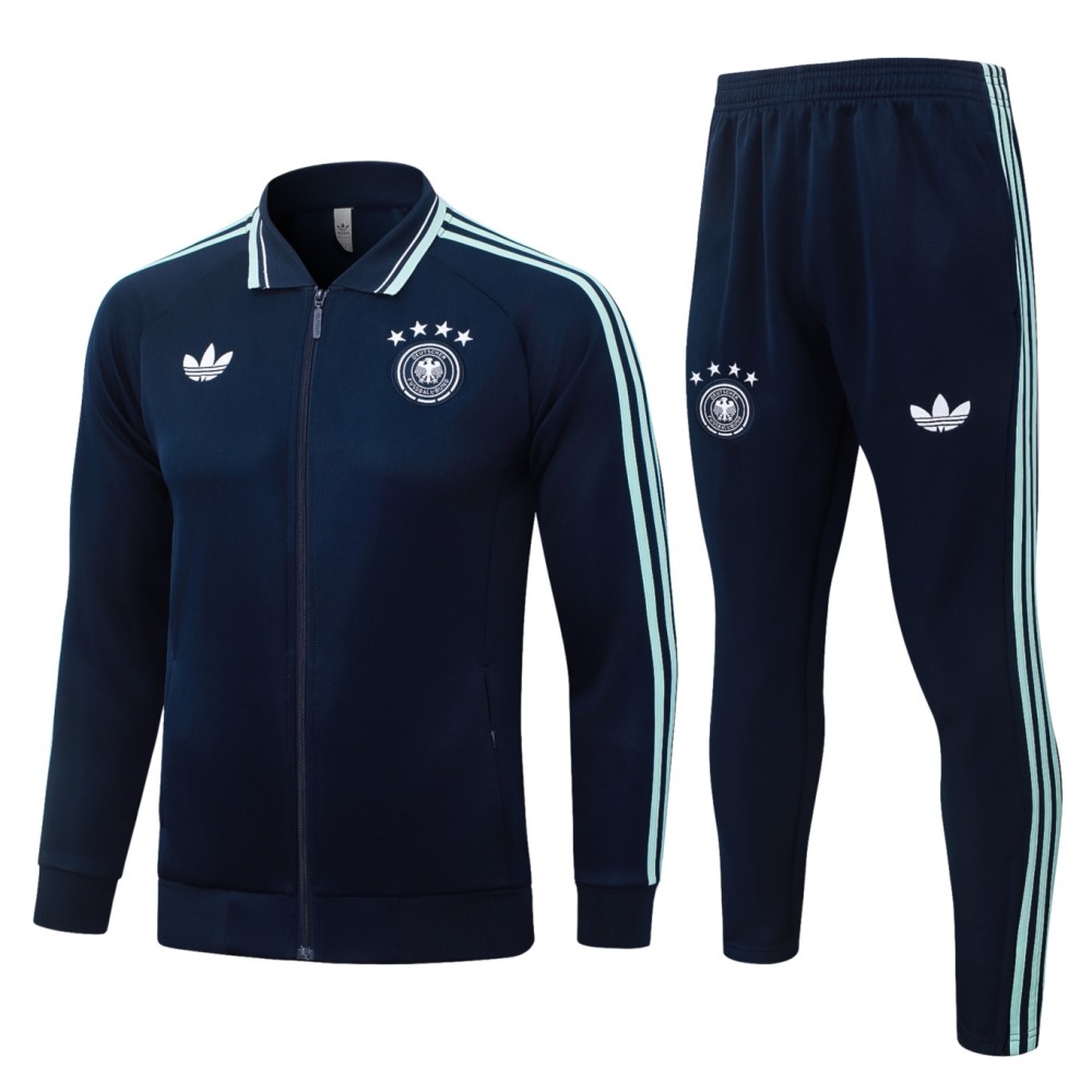 2026 Italy Royal blue Jacket Training Suit Set