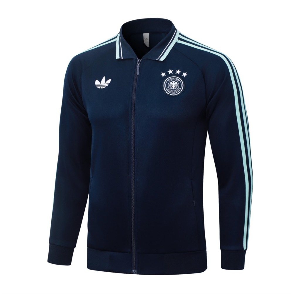 2026 Italy Royal blue Jacket Training Suit Set