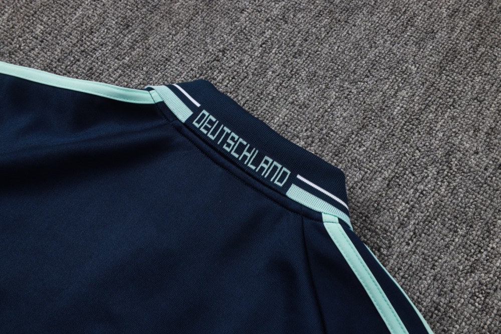 2026 Italy Royal blue Jacket Training Suit Set
