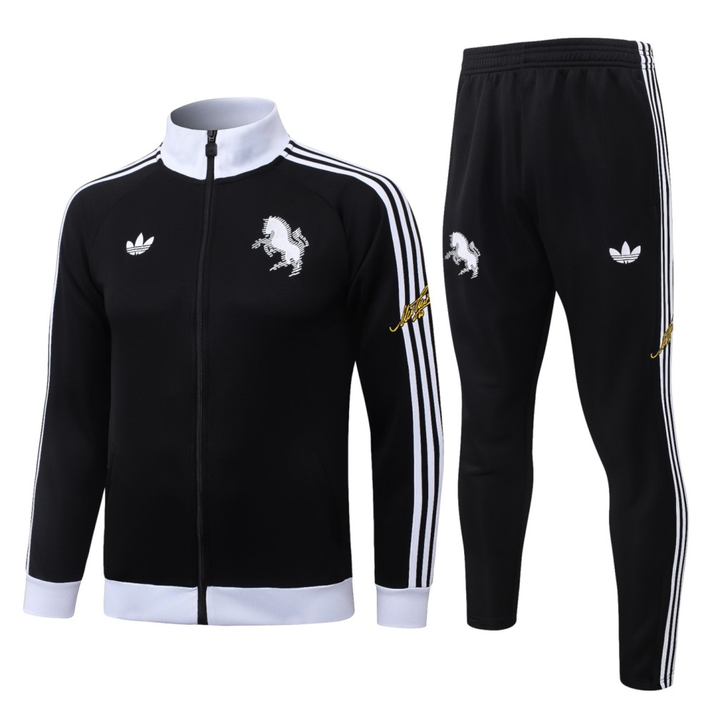 2026 Juventus Black Jacket Training Suit Set