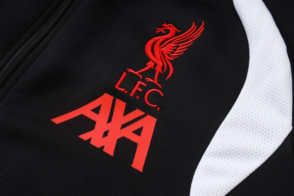 2026 Liverpool Black Jacket Training Suit Set