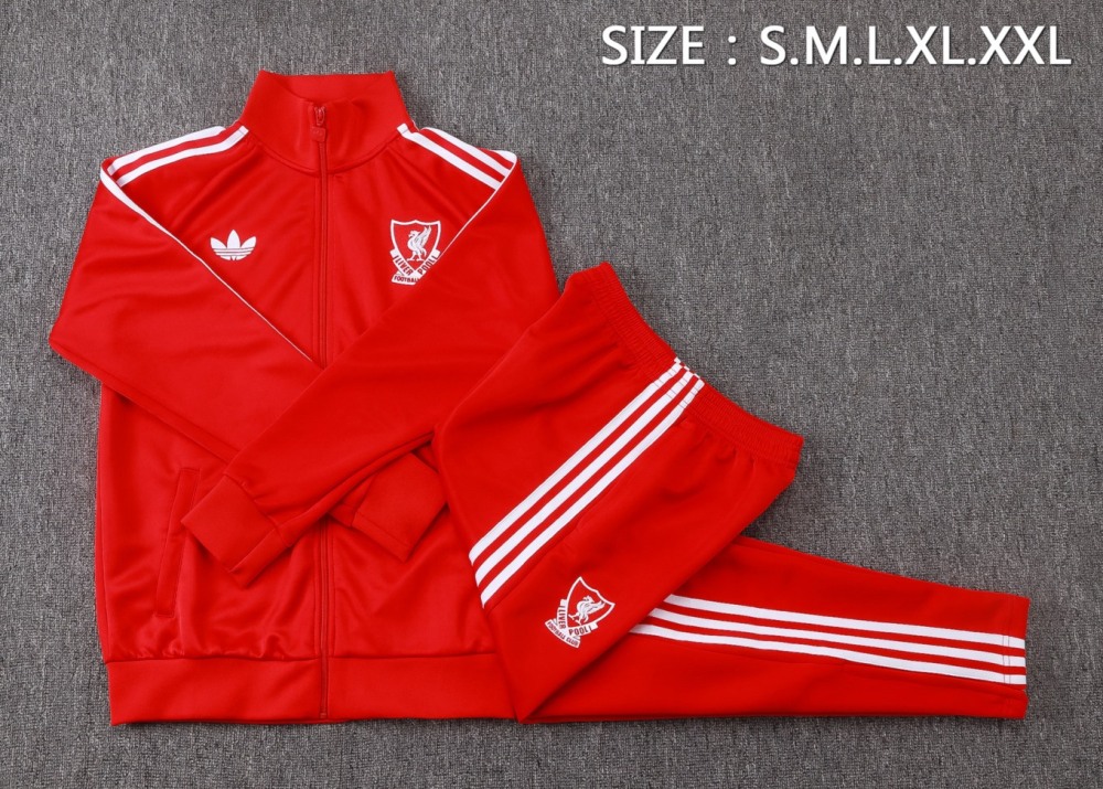 2026 Liverpool Red Jacket Training Suit Set