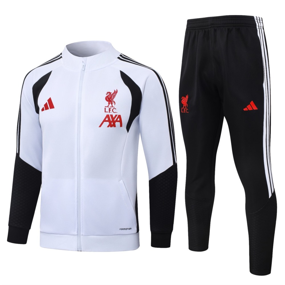 2026 Liverpool White Jacket Training Suit Set