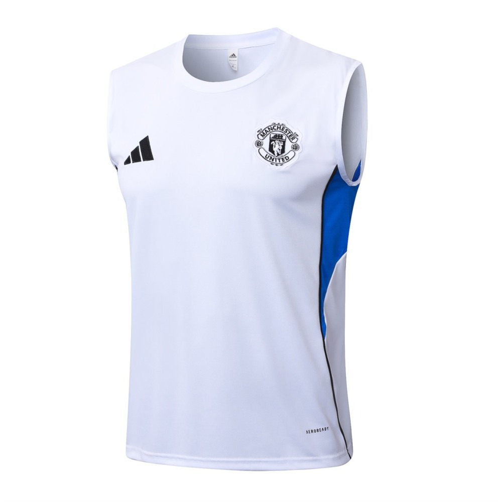 2026 Manchester United White Training Set Shirt and Shorts