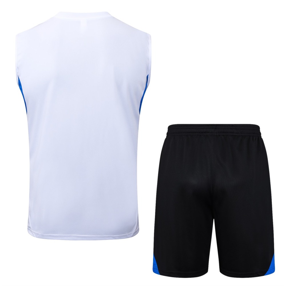 2026 Manchester United White Training Set Shirt and Shorts