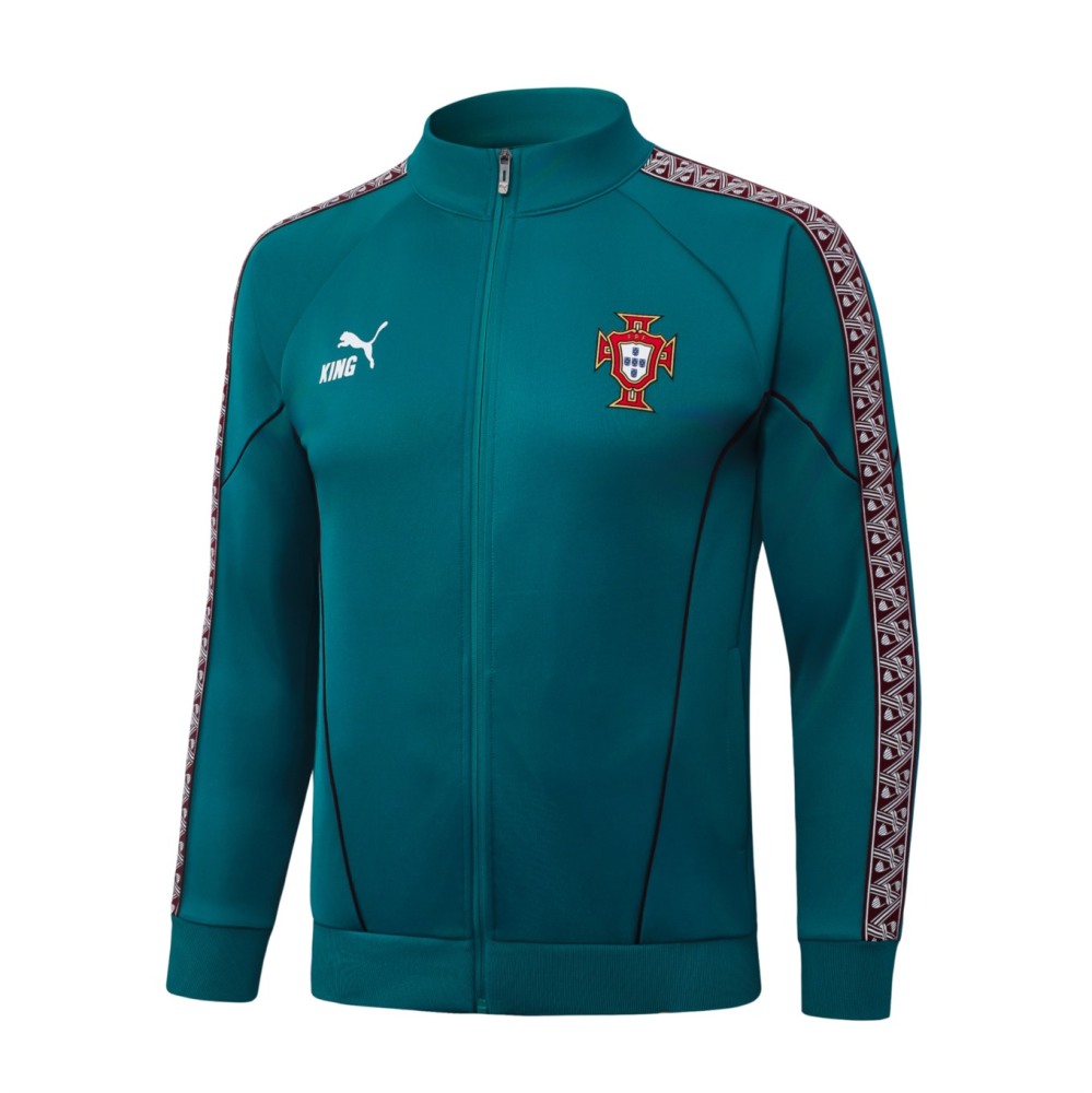 2026 Portugal Green Jacket Training Suit Set