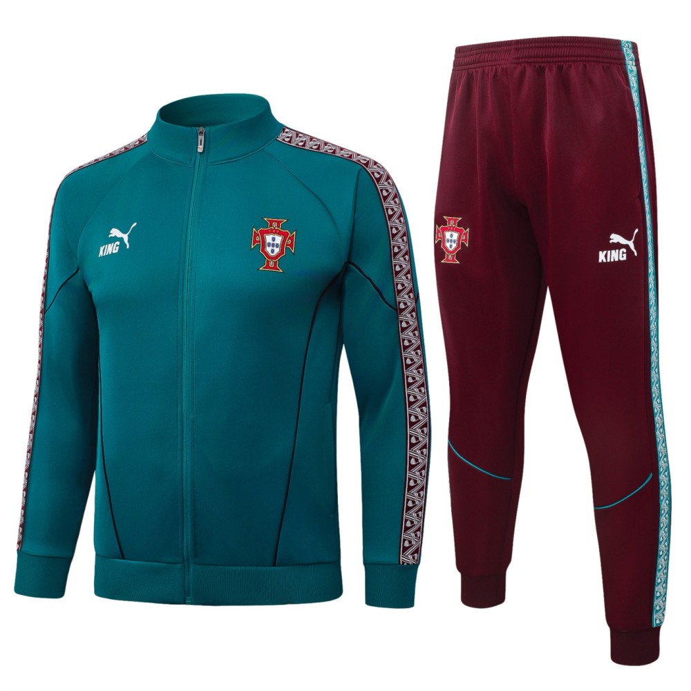 2026 Portugal Green Jacket Training Suit Set