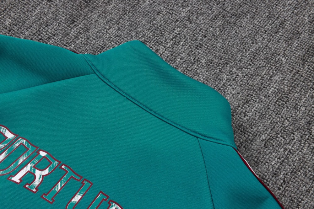2026 Portugal Green Jacket Training Suit Set