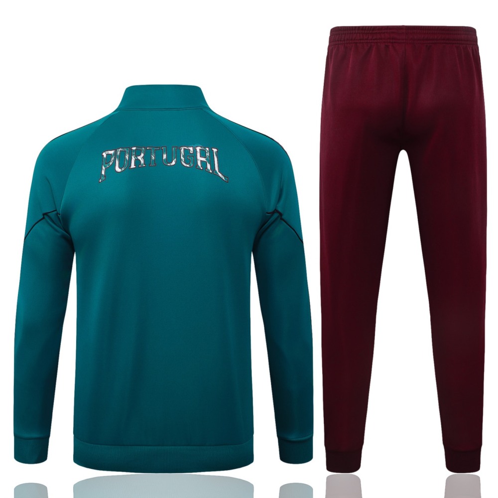 2026 Portugal Green Jacket Training Suit Set