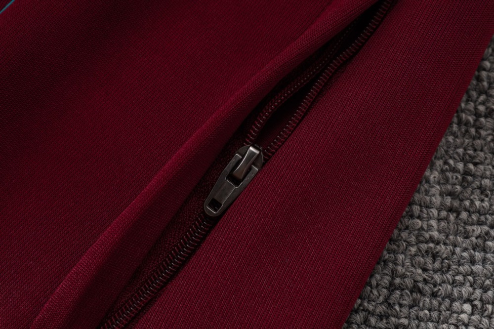 2026 Portugal Maroon Jacket Training Suit Set