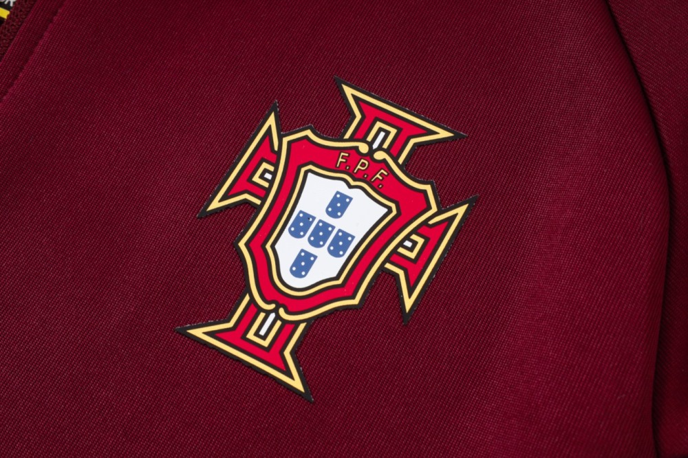 2026 Portugal Maroon Jacket Training Suit Set