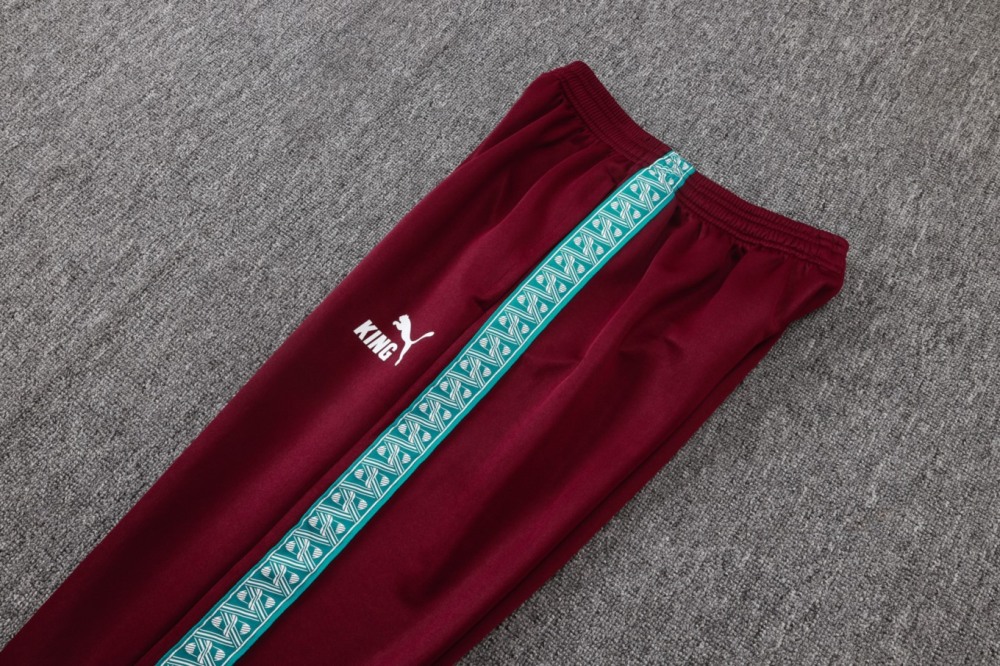 2026 Portugal Maroon Jacket Training Suit Set