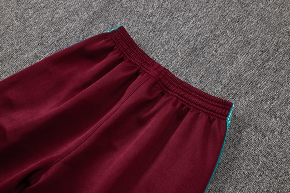 2026 Portugal Maroon Jacket Training Suit Set