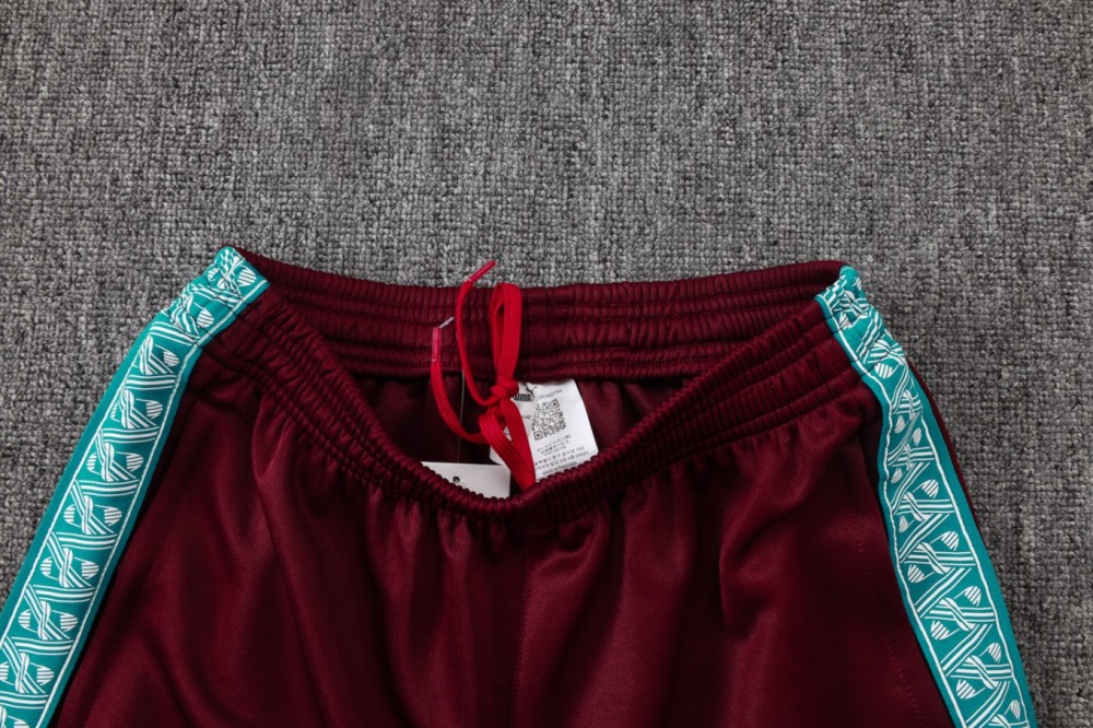 2026 Portugal Maroon Jacket Training Suit Set
