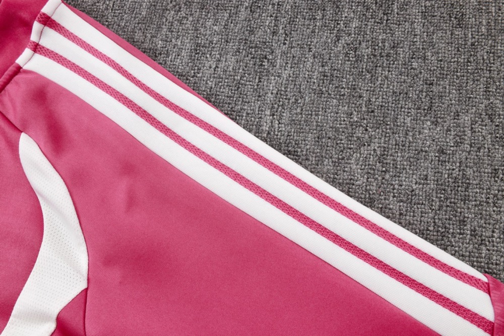 2026 Real Madrid Pink Jacket Training Suit Set