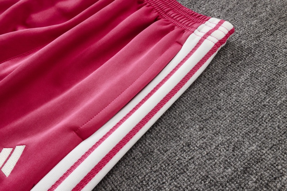 2026 Real Madrid Pink Jacket Training Suit Set