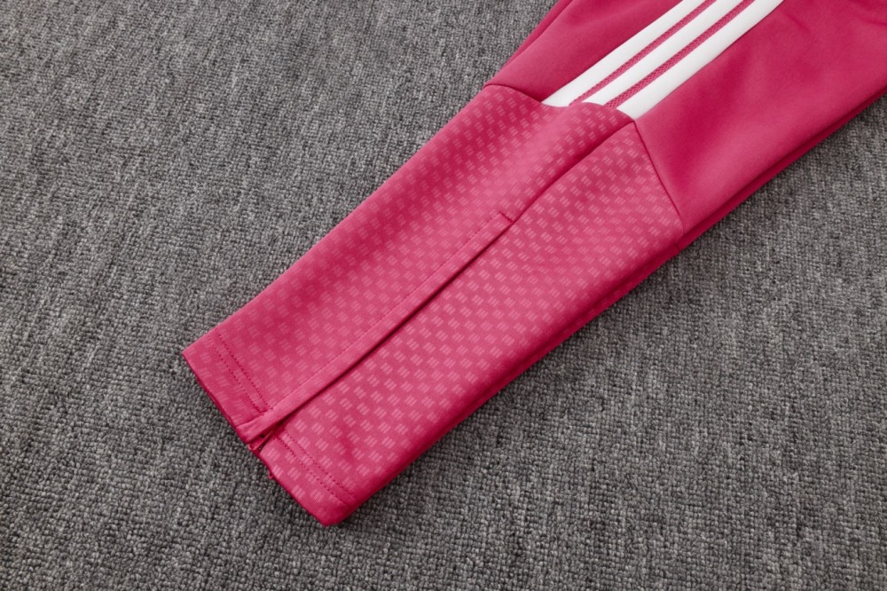 2026 Real Madrid Pink Jacket Training Suit Set