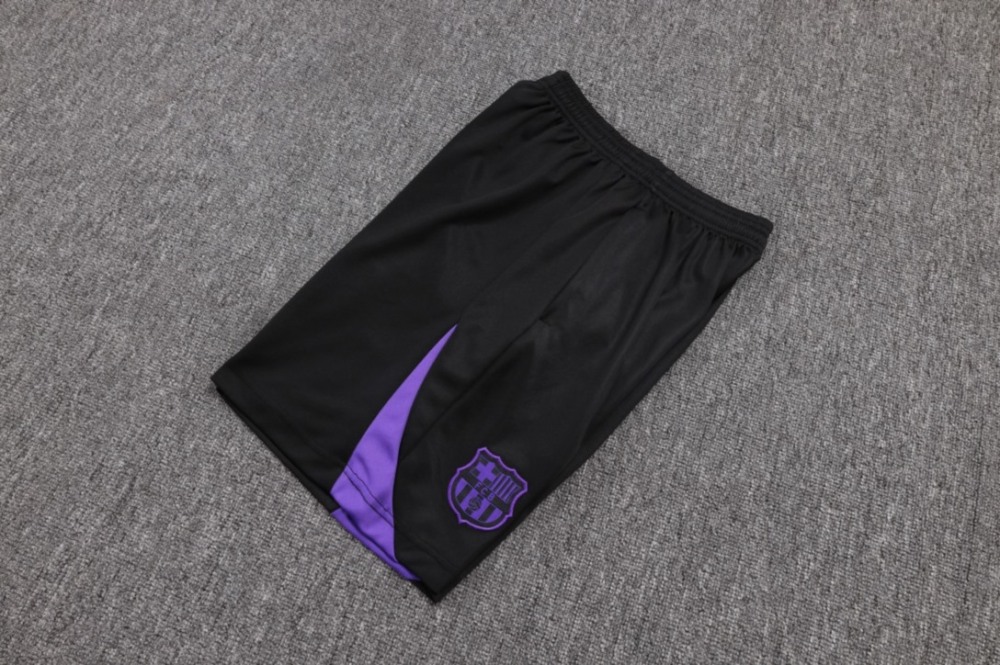 2026 Barcelona Black Training Set Shirt and Shorts
