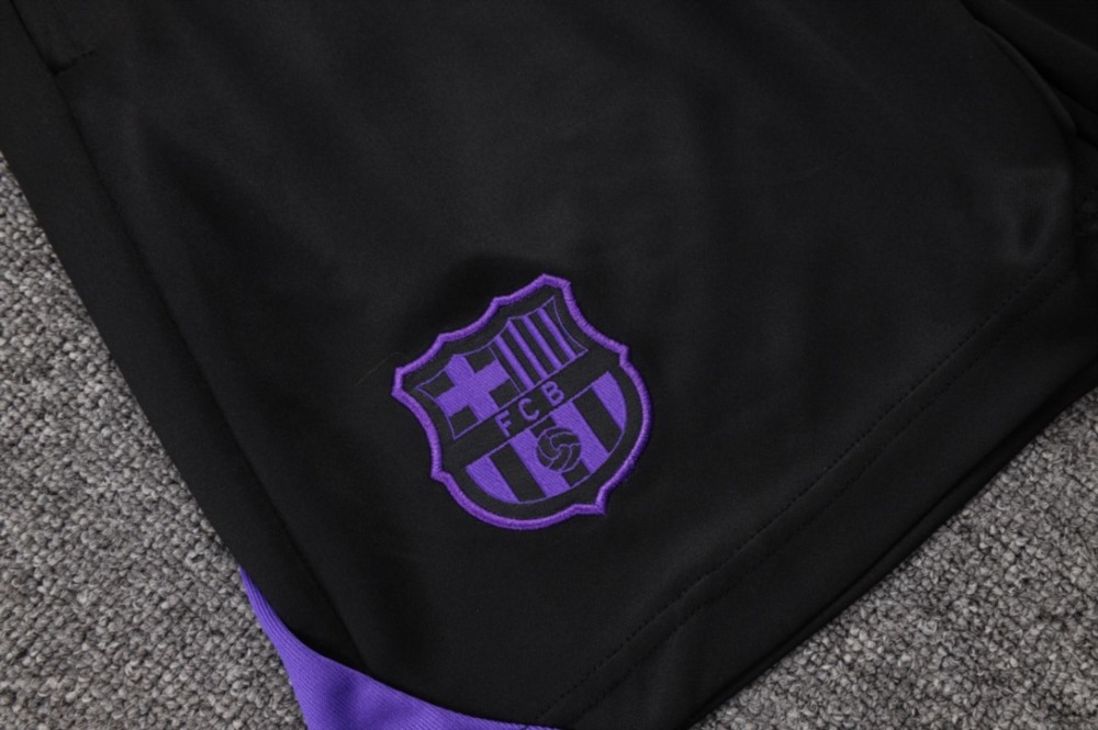 2026 Barcelona Black Training Set Shirt and Shorts
