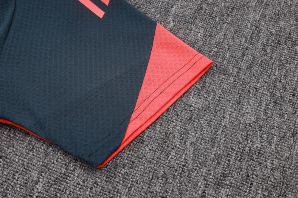2026 Bayern Munich Dark grey Training Set Shirt and Shorts