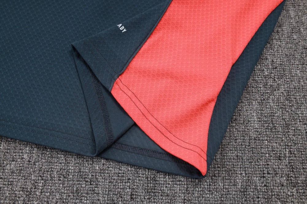 2026 Bayern Munich Dark grey Training Set Shirt and Shorts
