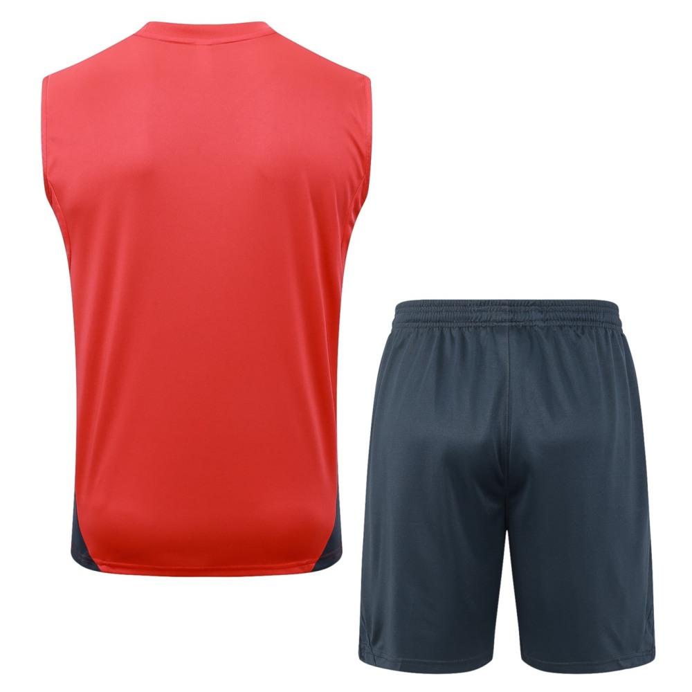 2026 Bayern Munich Orange Training Set Shirt and Shorts