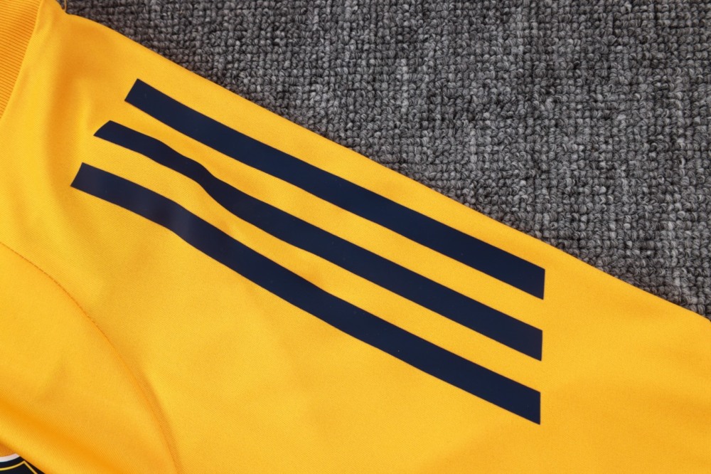 2026 Boca Yellow Training Set Shirt and Shorts
