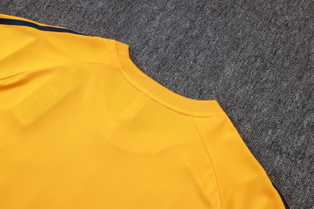 2026 Boca Yellow Training Set Shirt and Shorts